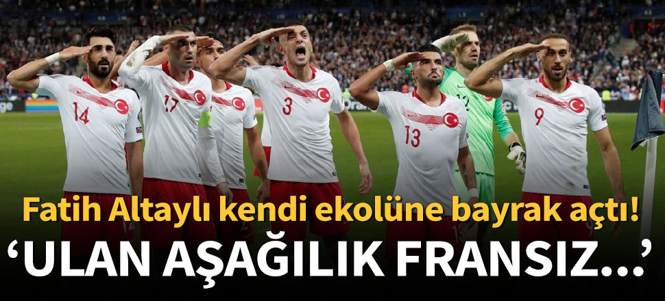 Fatih Altaylı ekolüne bayrak açtı