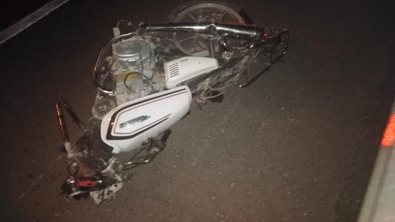 Konya'da otomobil motosikleti biçti!