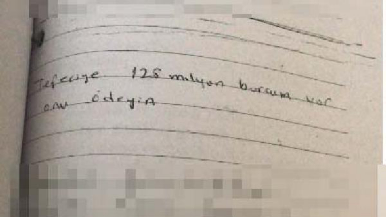 Tefeciye olan borcu yüzünden intihar etti!