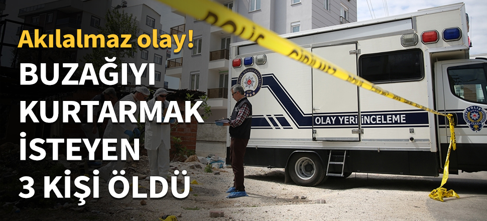 Buzağıyı kurtarmak isteyen 3 kişi öldü...