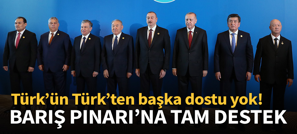 Barış Pınarı Harekatı'na tam destek!