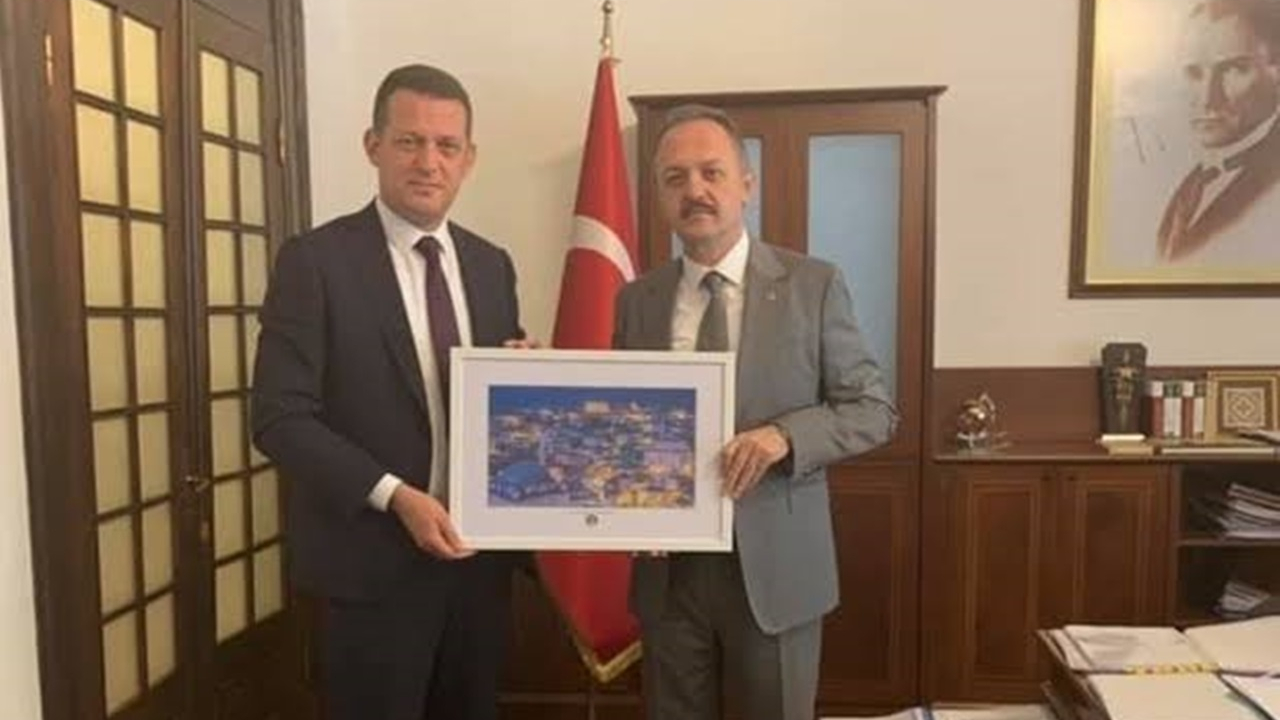 Karabük'te Fatih Ürkmezer’den Müzeler Genel Müdürü Gökhan Yazgı’ya ziyaret