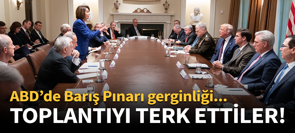 ABD’de Barış Pınarı gerginliği!