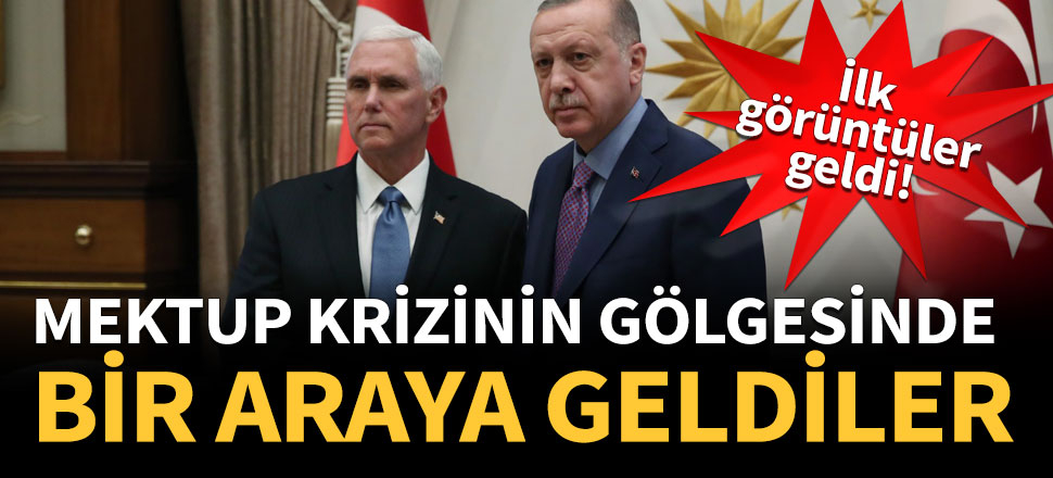 Erdoğan-Pence görüşmesi sona erdi