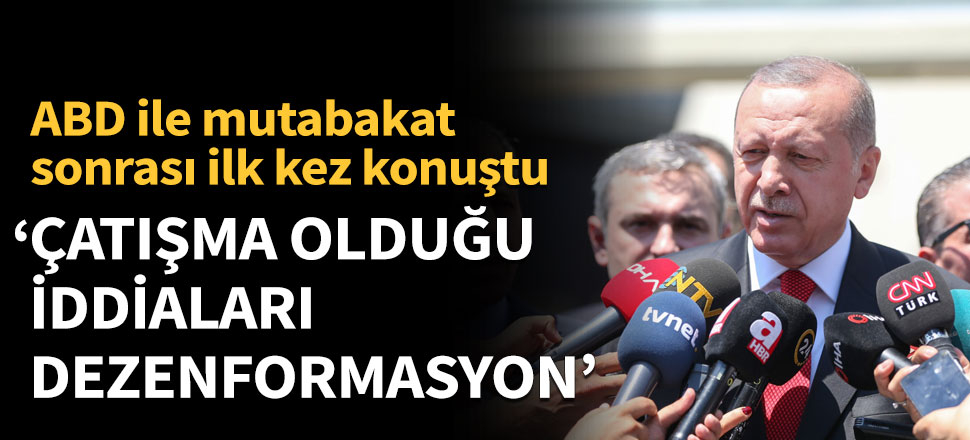 'Çatışma olduğu iddiaları dezenformasyon'