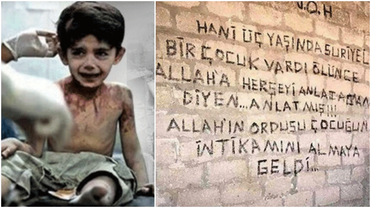 O çocuk Allah'a her şeyi anlatmış!