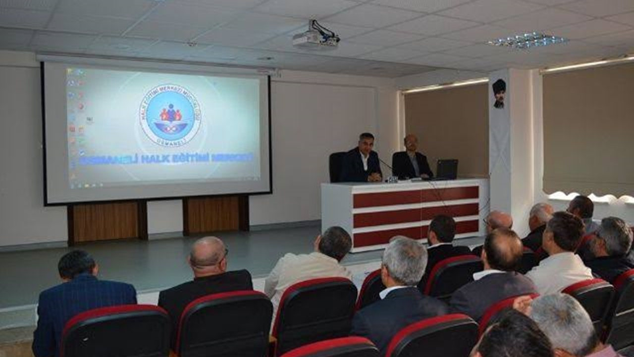 Bilecik'de Kaymakam Naif Yavuz din görevlileri ile bir araya geldi