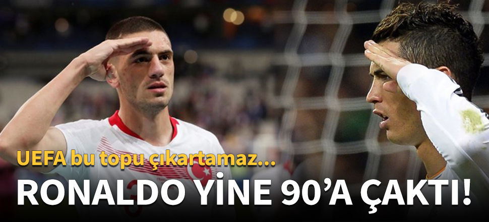 Cristiano Ronaldo yine 90'a çaktı
