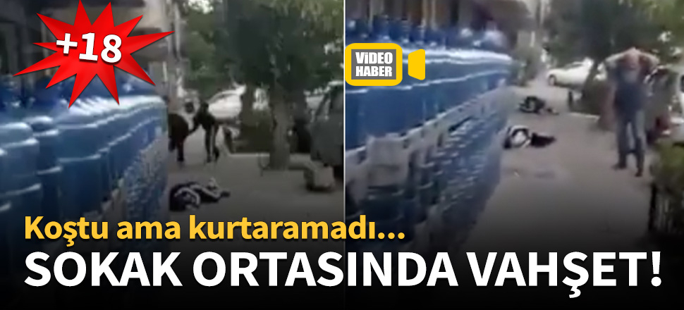 İzmir'de sokak ortasında vahşet!