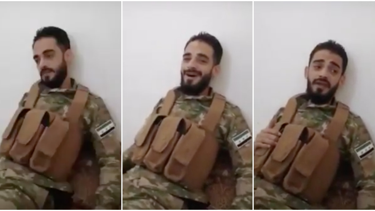 Suriye Milli Ordusu'nun güzel sesli askeri şehit düştü!