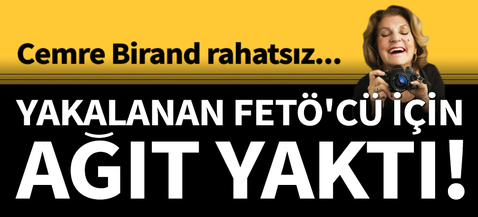 Yakalanan FETÖ'cü için ağıt yaktı!