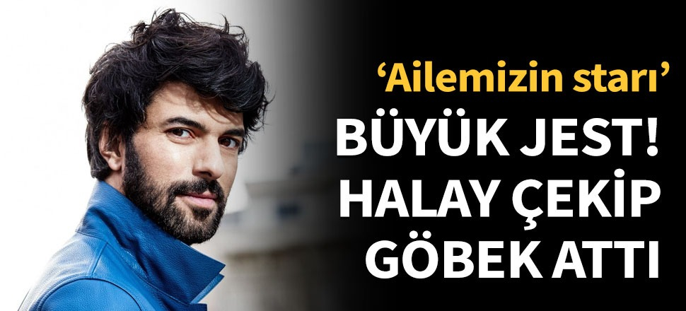 Halay çekip, göbek attı!