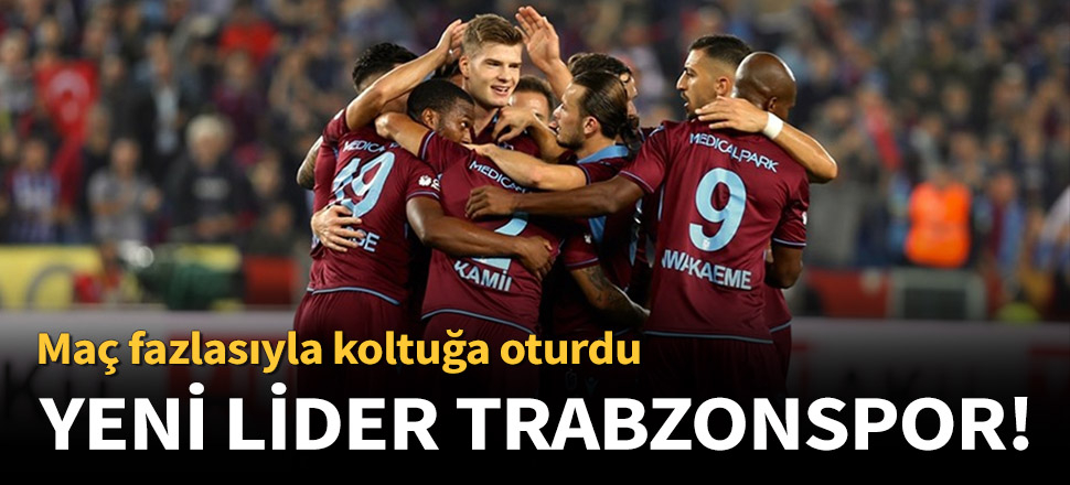 Trabzonspor evinde rahat kazandı!