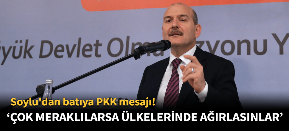 "Çok meraklılarsa ülkelerinde ağırlasınlar"