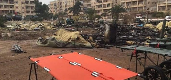 Muhaliflerden Suriye'de Rus kampına füzeli saldırı