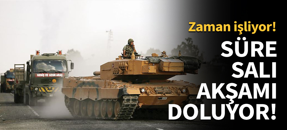 Süre salı akşamı doluyor!