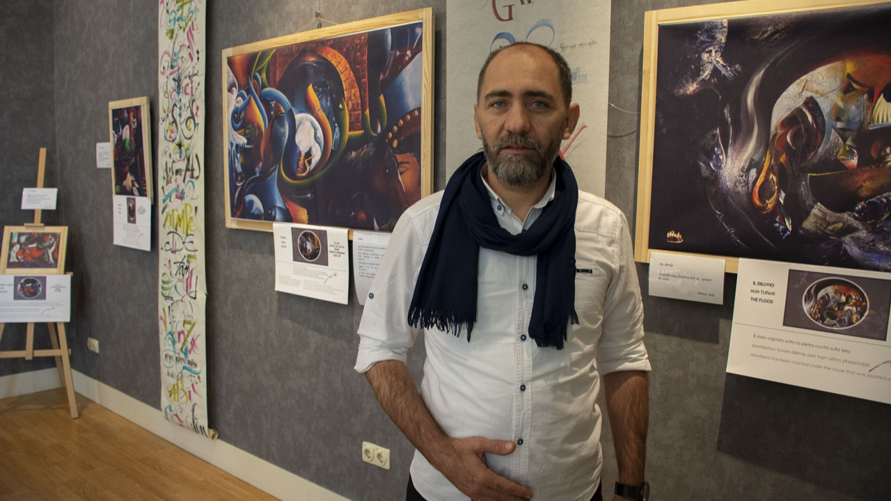 Ahmet Sula'nın sergisi Budapeşte'de sanatseverlerle buluştu!