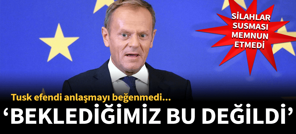 AB Konseyi güvenli bölge anlaşmasını beğenmedi!