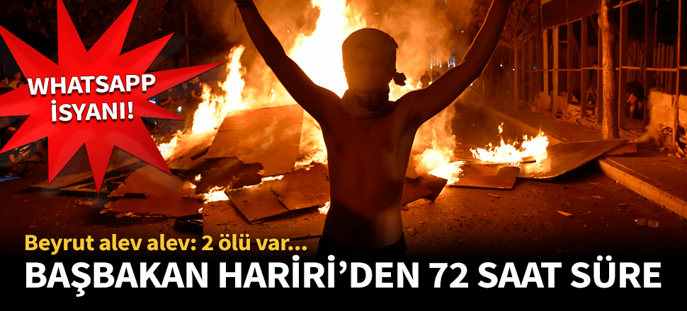 WhatsApp ayaklanmasına başbakandan 72 saat tehdidi
