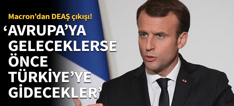 "Avrupa'ya geleceklerse önce Türkiye'ye gidecekler"