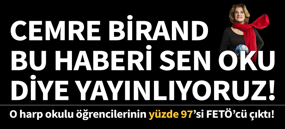 Cemre Birand bu haberi senin için yayınlıyoruz!