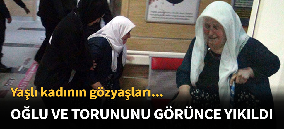 Oğlu ve torununu o halde görünce yıkıldı...