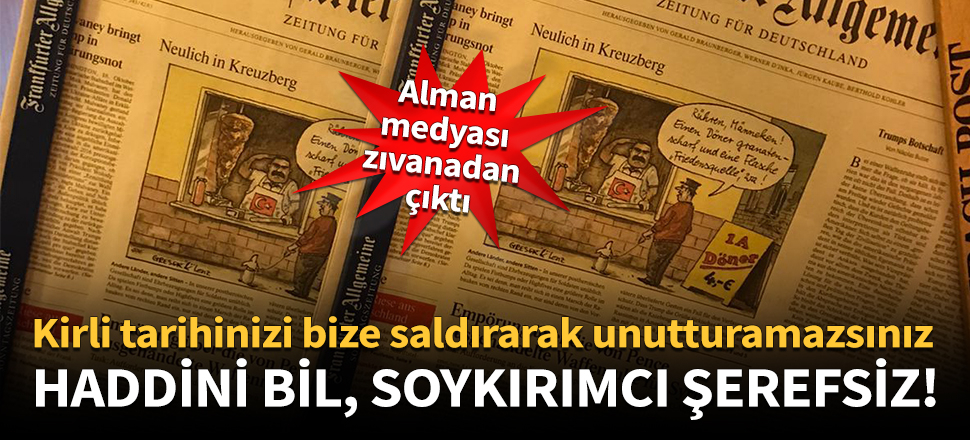 Kirli tarihinizi bize saldırarak unutturamazsınız!