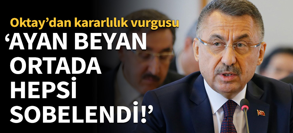 "Ayan beyan ortada hepsi sobelendi!"