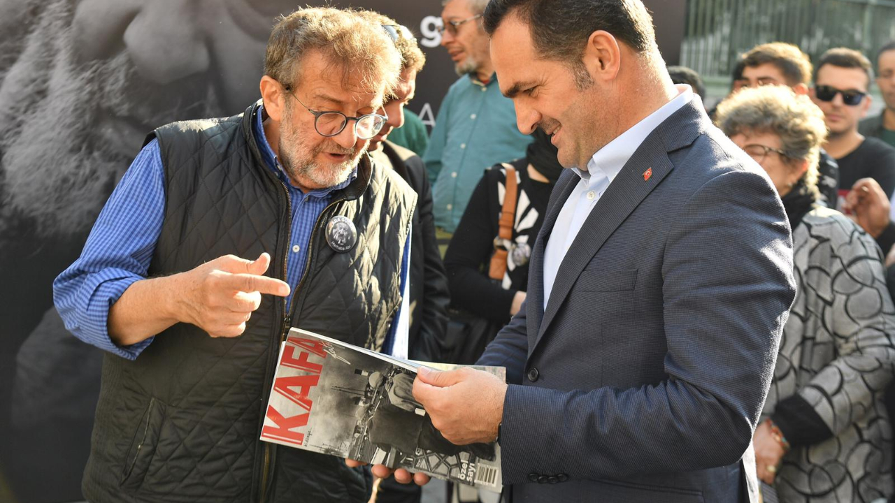 Usta fotoğrafçı Ara Güler Beyoğlu'nda anıldı...