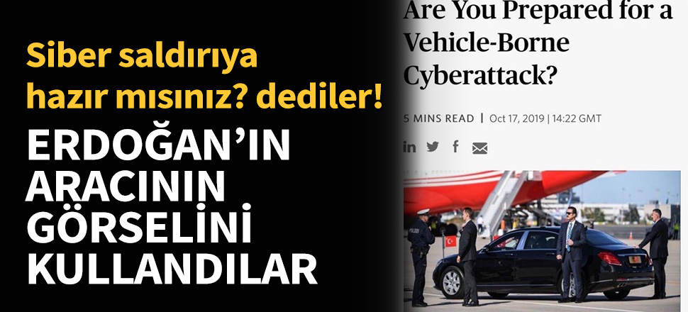 Strafor'dan skandal Erdoğan görseli...