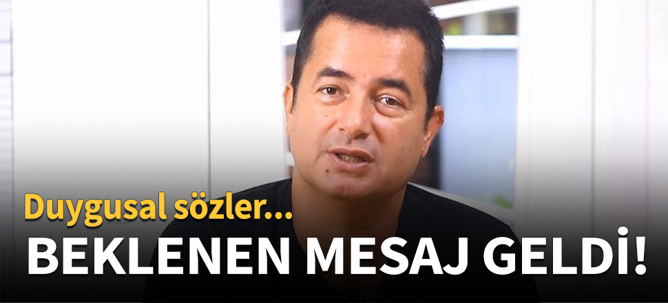 Acun Ilıcalı'dan mesaj!