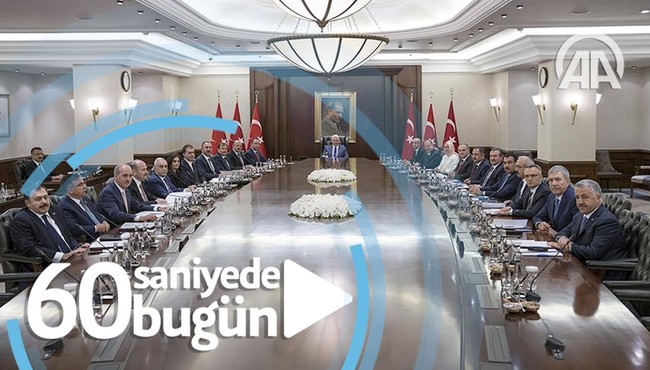 60 saniyede bugün yaşananlar 24 Temmuz 2017