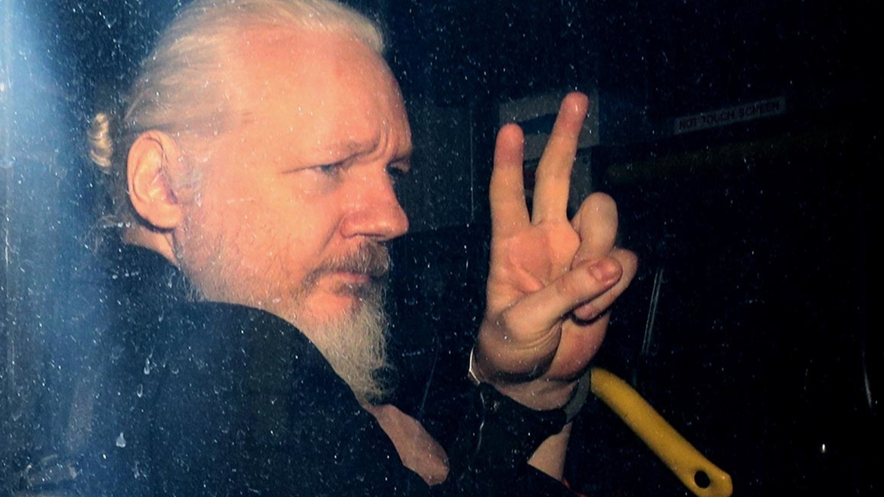İşte Assange'ın son görüntüsü...