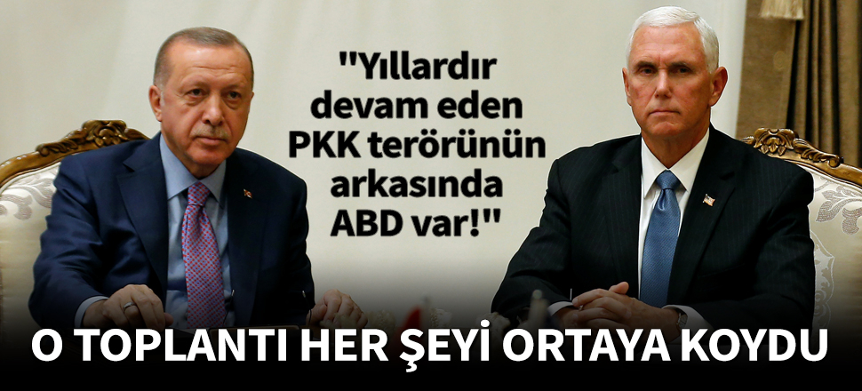 "Yıllardır devam eden PKK terörünün arkasında ABD var!"