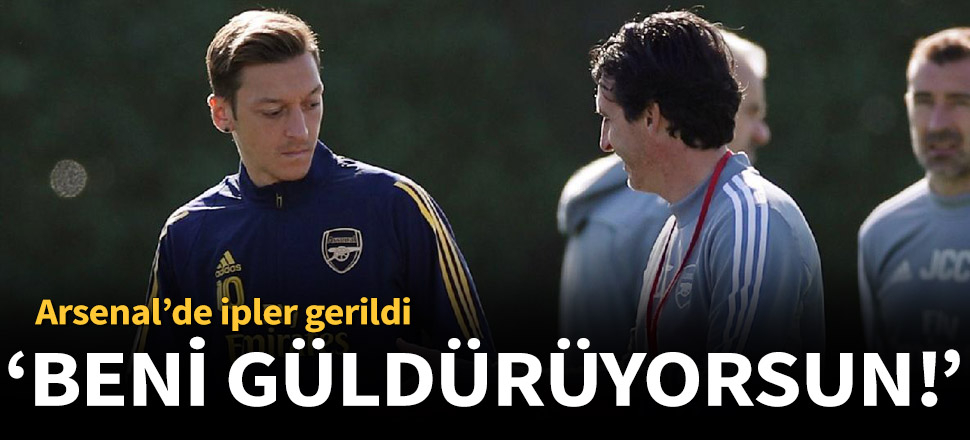 Mesut'tan Emery'ye imalı tweet!