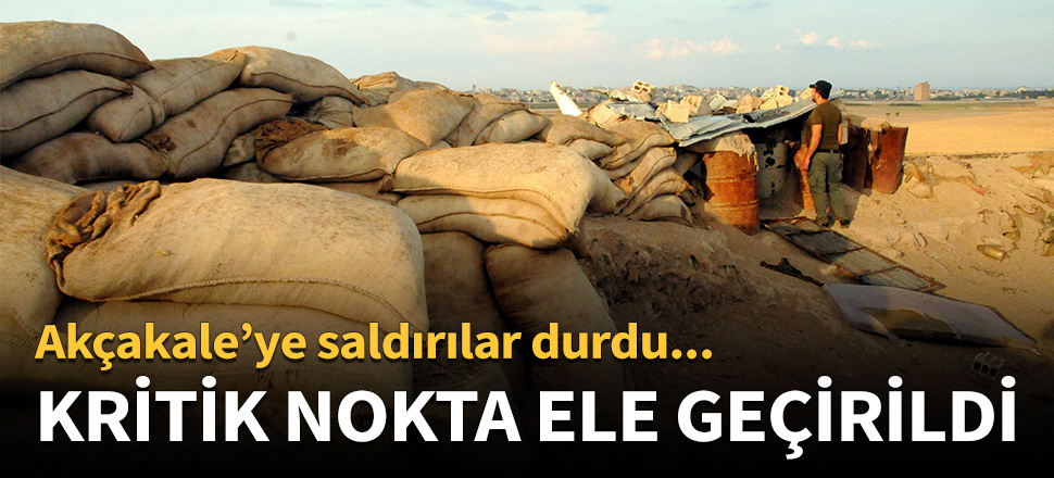 Tel Abyad’da en kritik nokta ele geçirildi!