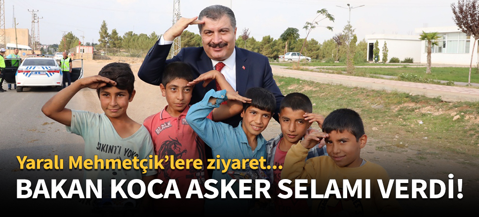 Bakan Fahrettin Koca Akçakale'de!