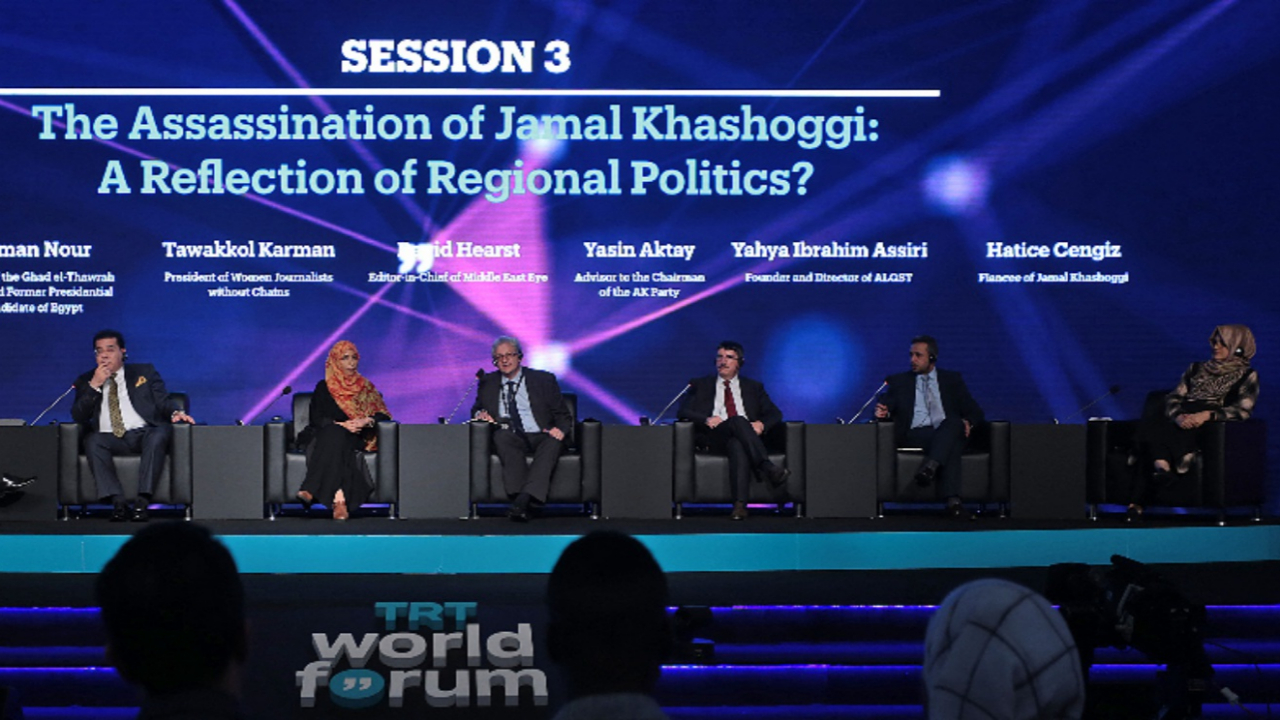 TRT World Forum’da “Kaşıkçı Cinayeti” konuşuldu
