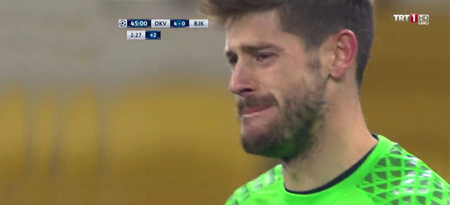 Fabri gözyaşlarını tutamadı