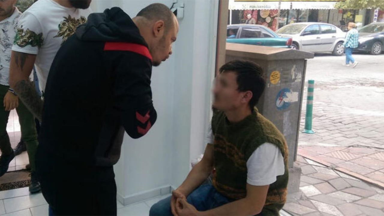 Erkek çocuğuna kabusu yaşattı