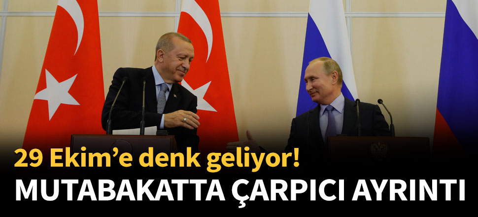 Mutabakatta çarpıcı ayrıntı
