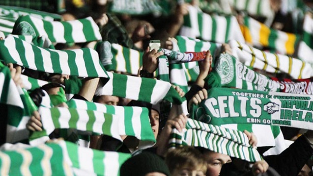 Celtic taraftarı Beşiktaş'a destek çıktı!