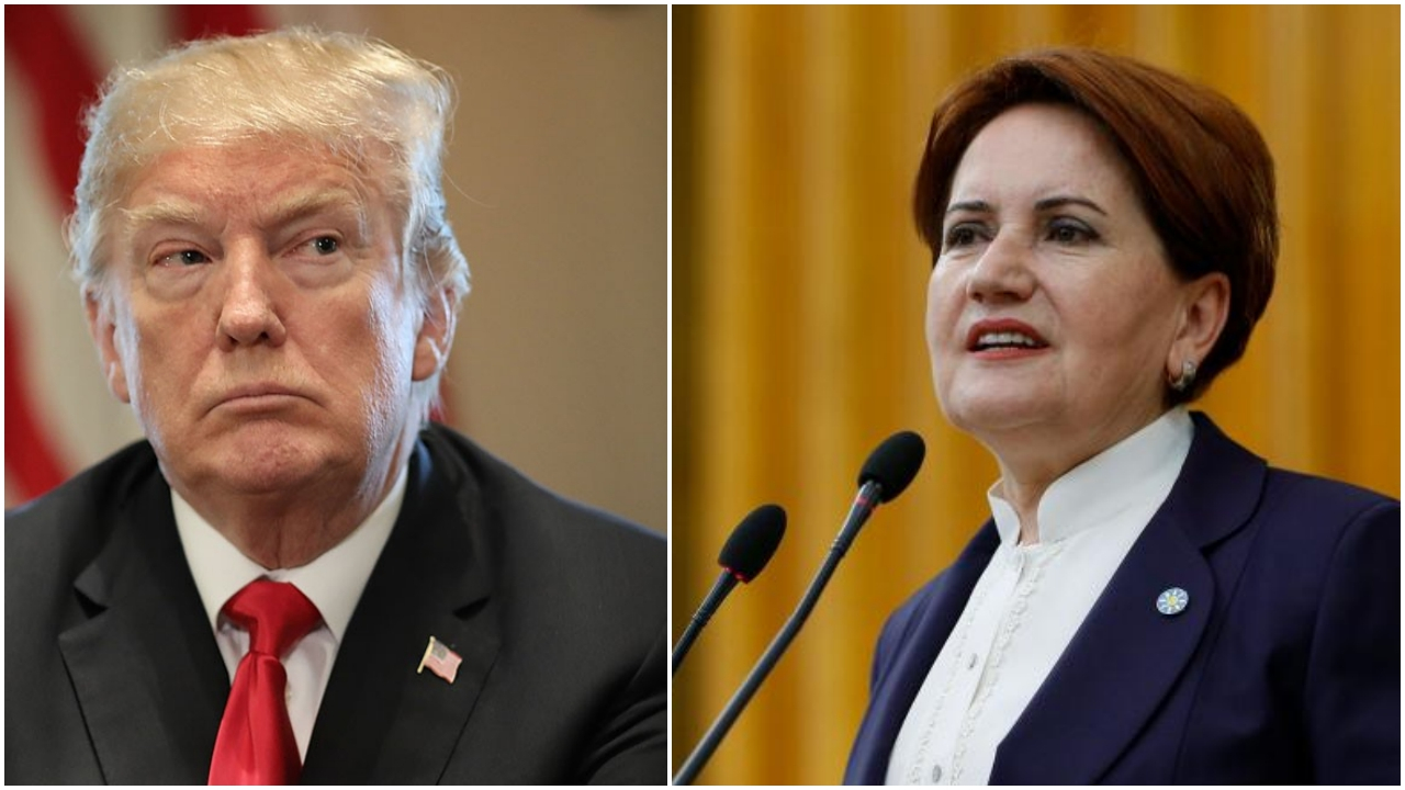 Akşener'den Trump'a: Peluş kafa!