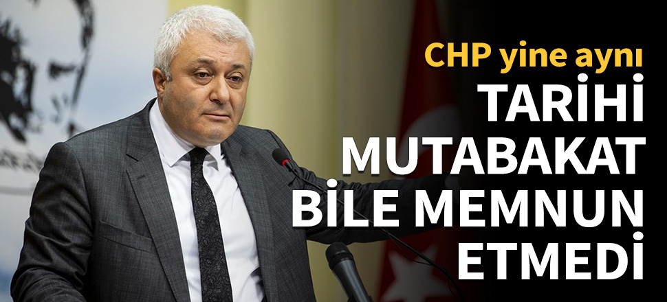 Tarihi mutabakat bile memnun etmedi!