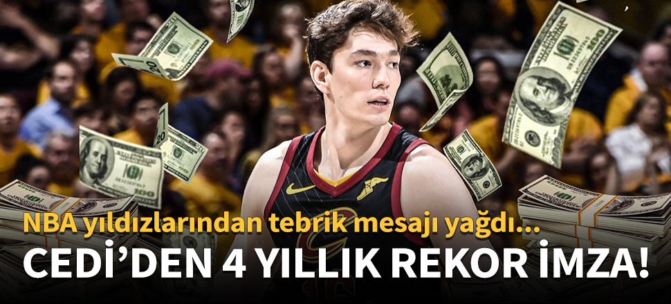 Cedi Osman'dan 4 yıllık rekor imza!
