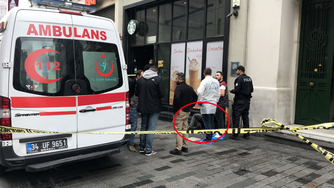 İstiklal Caddesi'nde ceset şoku!