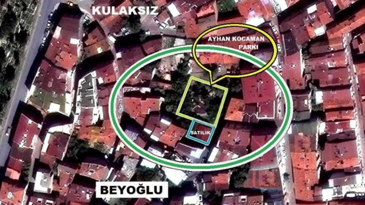 İBB Beyoğlu'ndaki o arsayı satışa çıkardı!