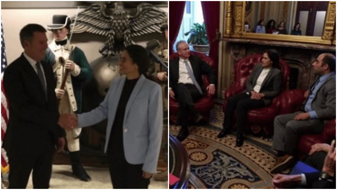 YPG elebaşı Pentagon ve Kongre'de ağırlandı!