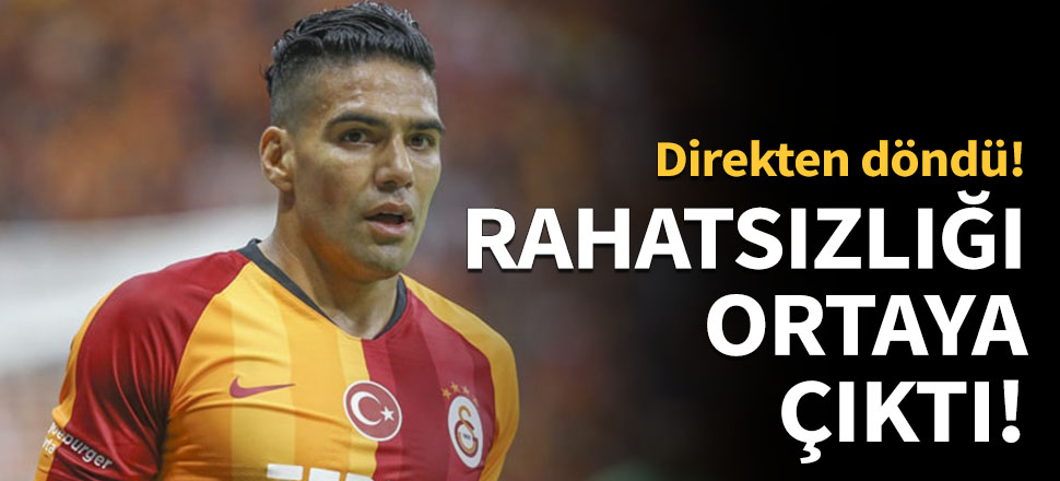 Falcao'nun rahatsızlığı ortaya çıktı!