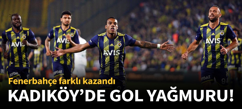Fenerbahçe, Konyaspor'u 5-1 mağlup etti!